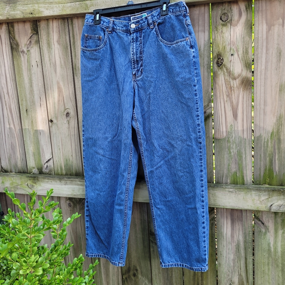 Old Navy Y2K Vintage Ankle Mom Jeans High Waist‎ Size 8 Regular - Picture 2 of 13